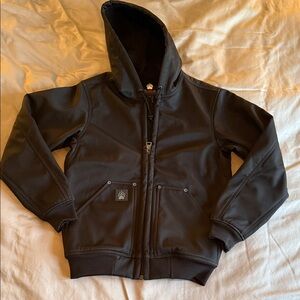 Men’s Alaskan Hardgear Black Hooded Jacket